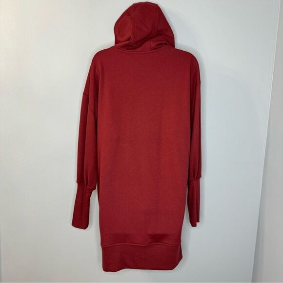 Athleta Mala Hoodie Dress Red XS - Picture 9 of 9